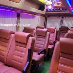 14 Seater Tempo Traveller Seatings